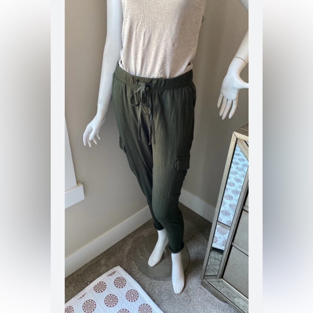 Anthropologie Saturday Sunday Black Cargo Jogger Small